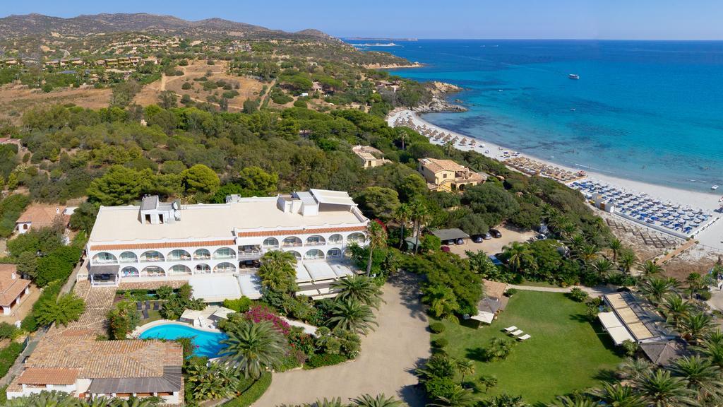 Hotel Simius Playa Villasimius Bagian luar foto